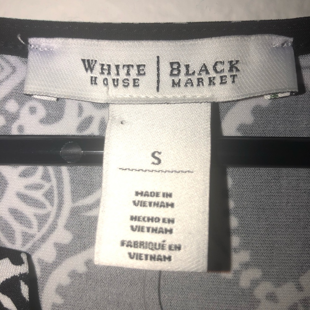 White House Black Market | Scroll Print Dress - Picture 6 of 8